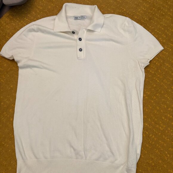 Zara Knit Polo - Picture 1 of 2